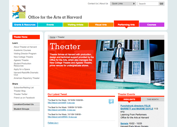 Office for the Arts at Harvard